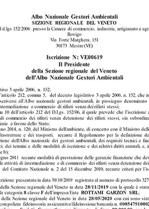 Autorizzazione Intermediazione