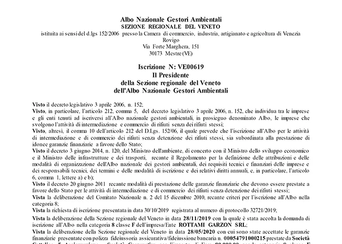 Autorizzazione Intermediazione