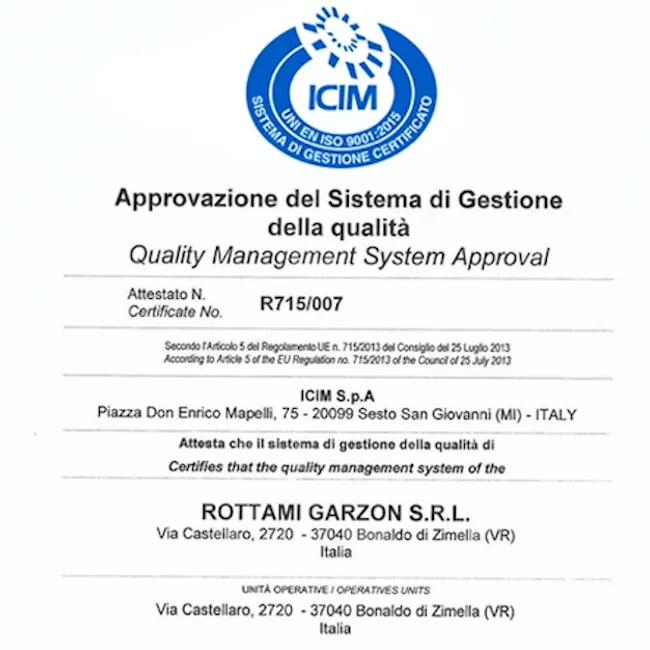 Certificazione 715