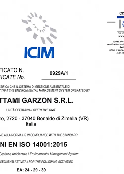 Certificazione 14001