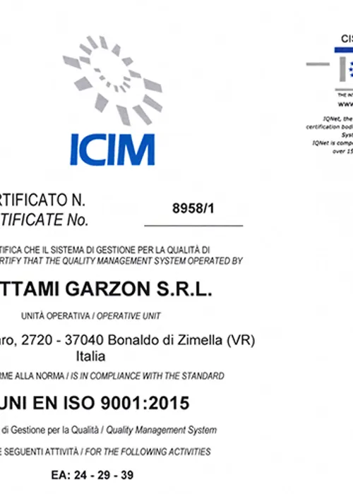 Certificazione 9001